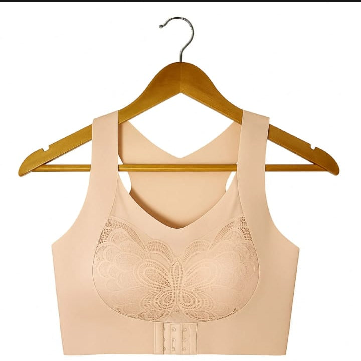 SP-1 | Butterfly Embroidered Wireless Bra