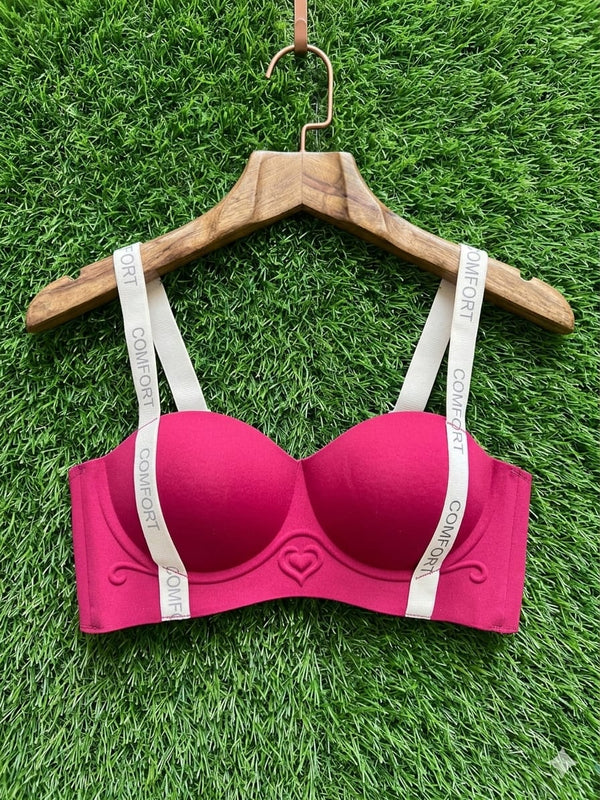 Comfort Branded Push-Up Bra