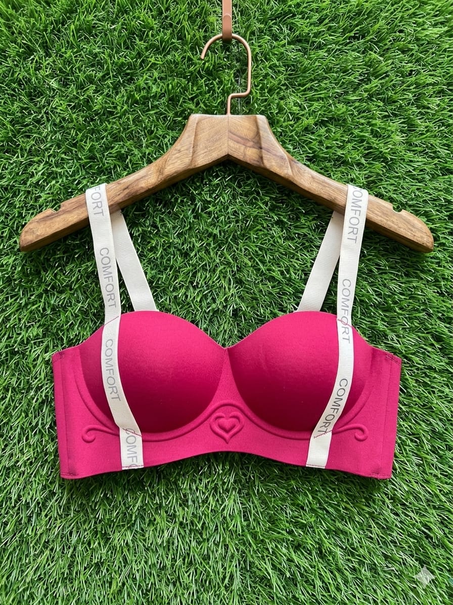Comfort Branded Push-Up Bra