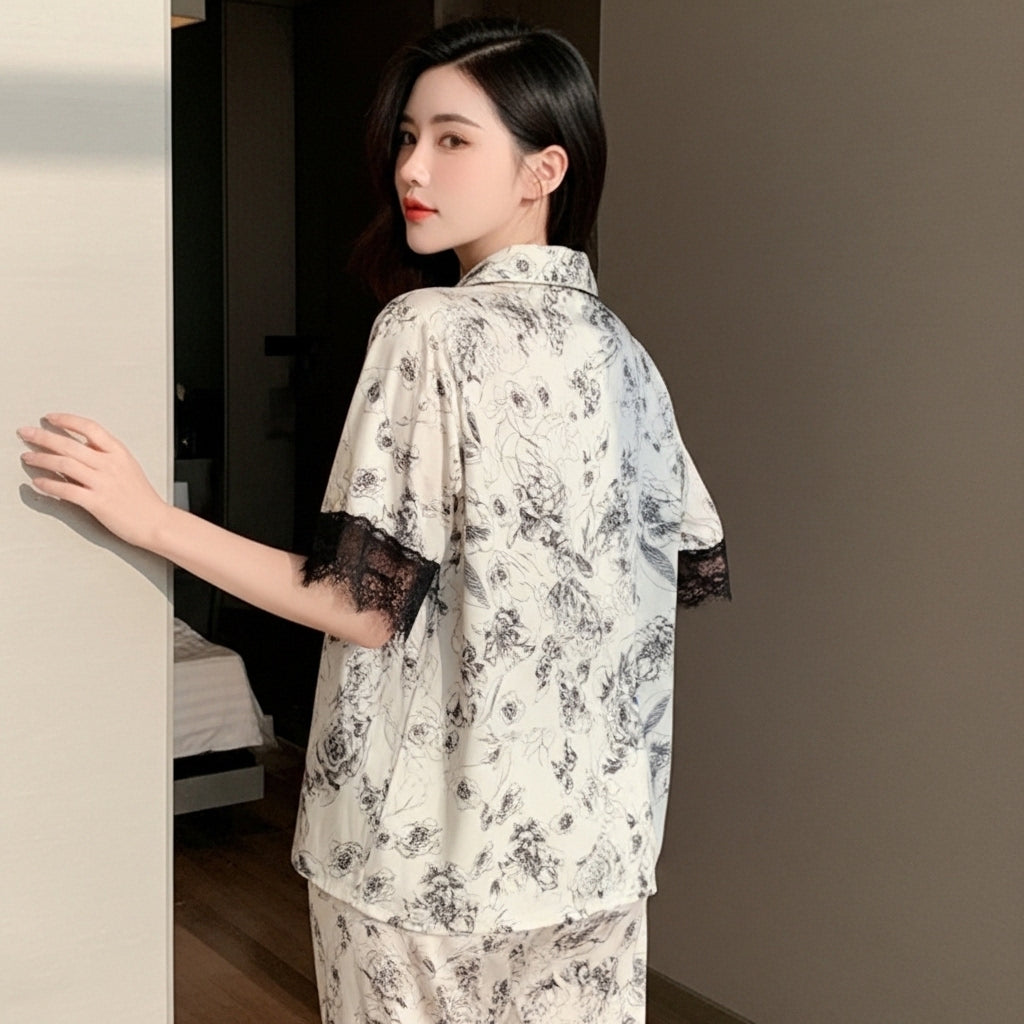 NT-1 | Lace Petal Sleepwear