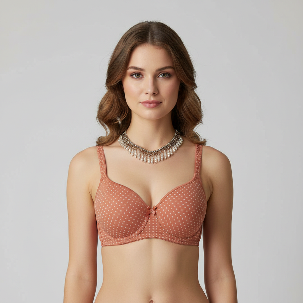 B-1 | Classic Polka Dot T-Shirt Bra