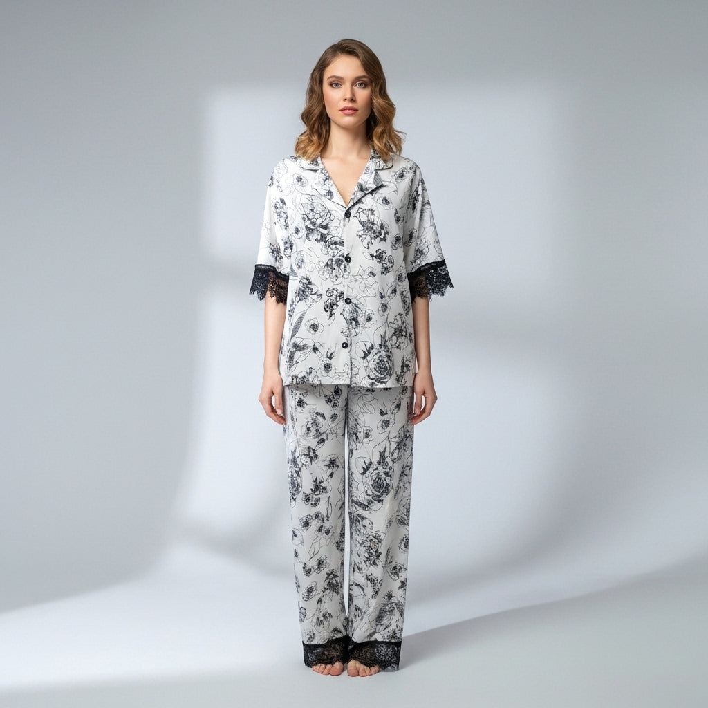 NT-1 | Lace Petal Sleepwear