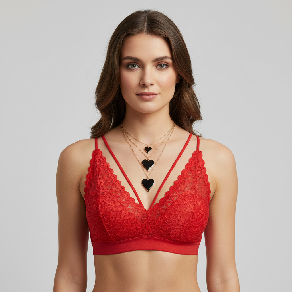 B-6 | Romantic Strap Bralette