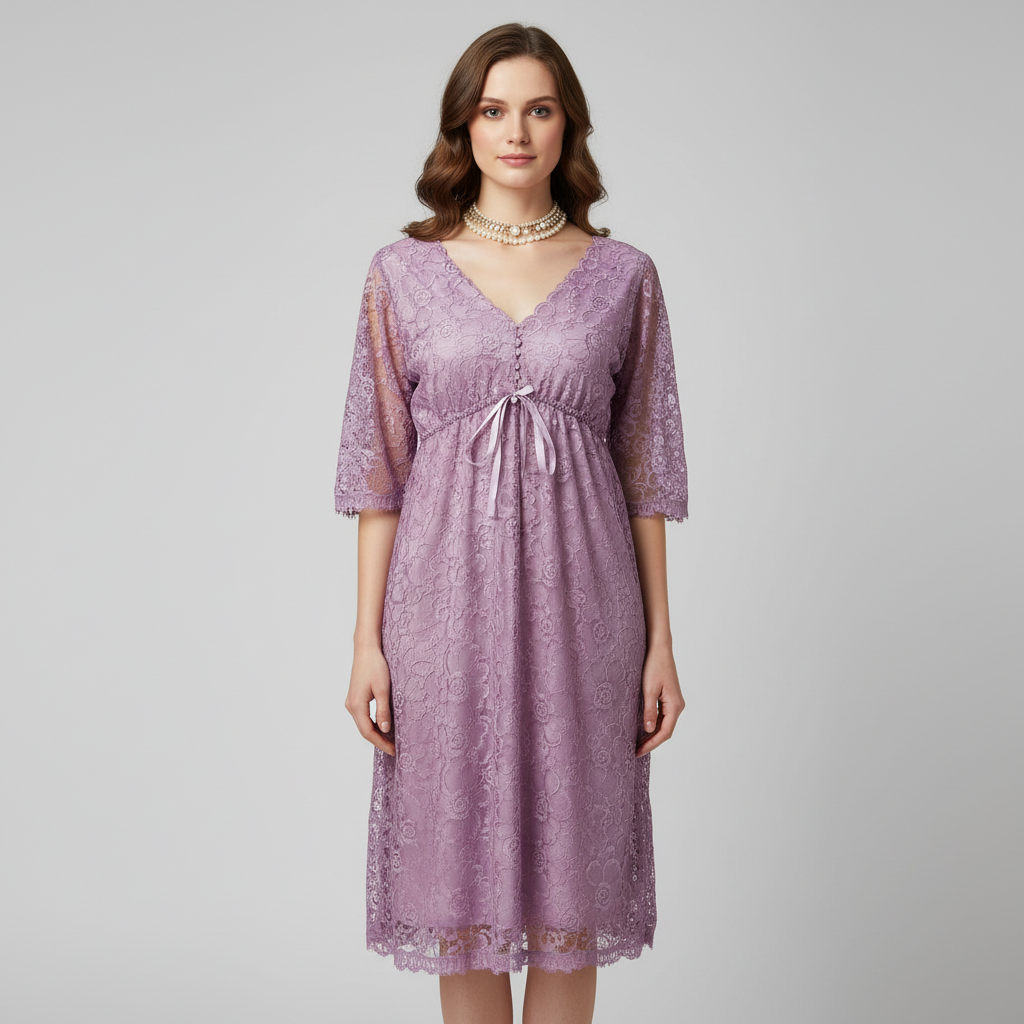 N-3 | Lavender Lace Elegance