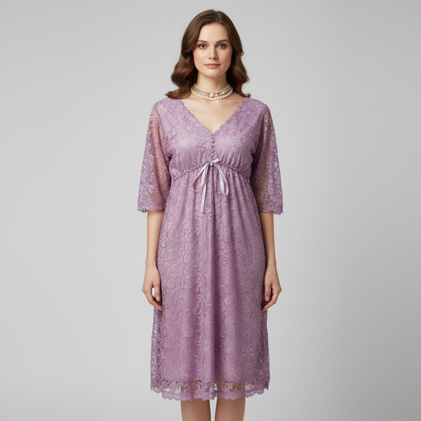 N-3 | Lavender Lace Elegance