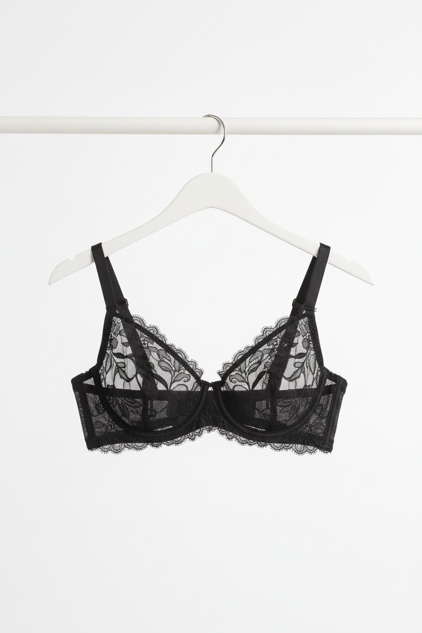 B-8 | Floral Lace Underwire Bra